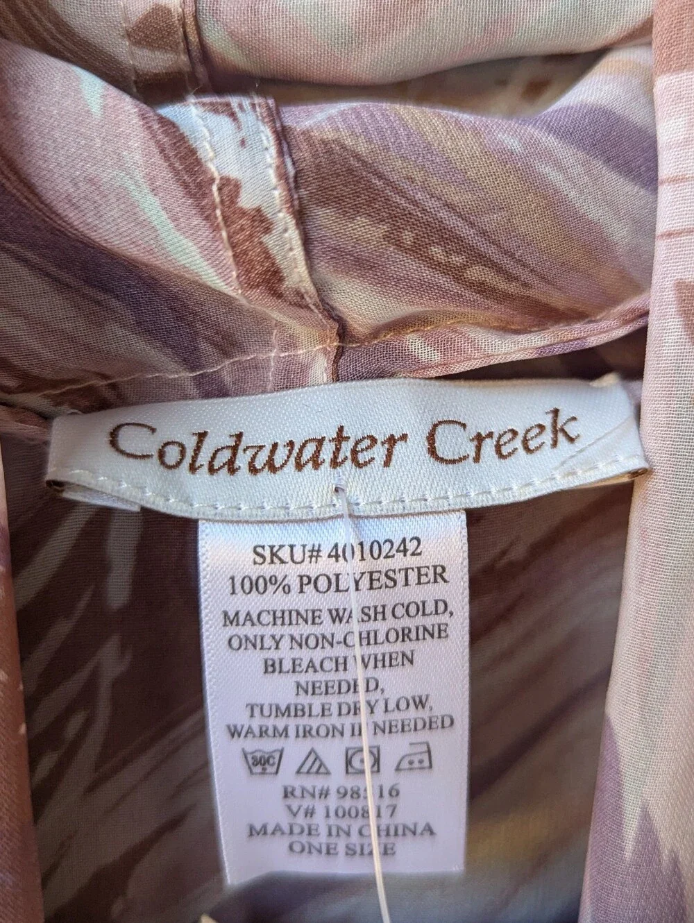 Coldwater Creek new tag